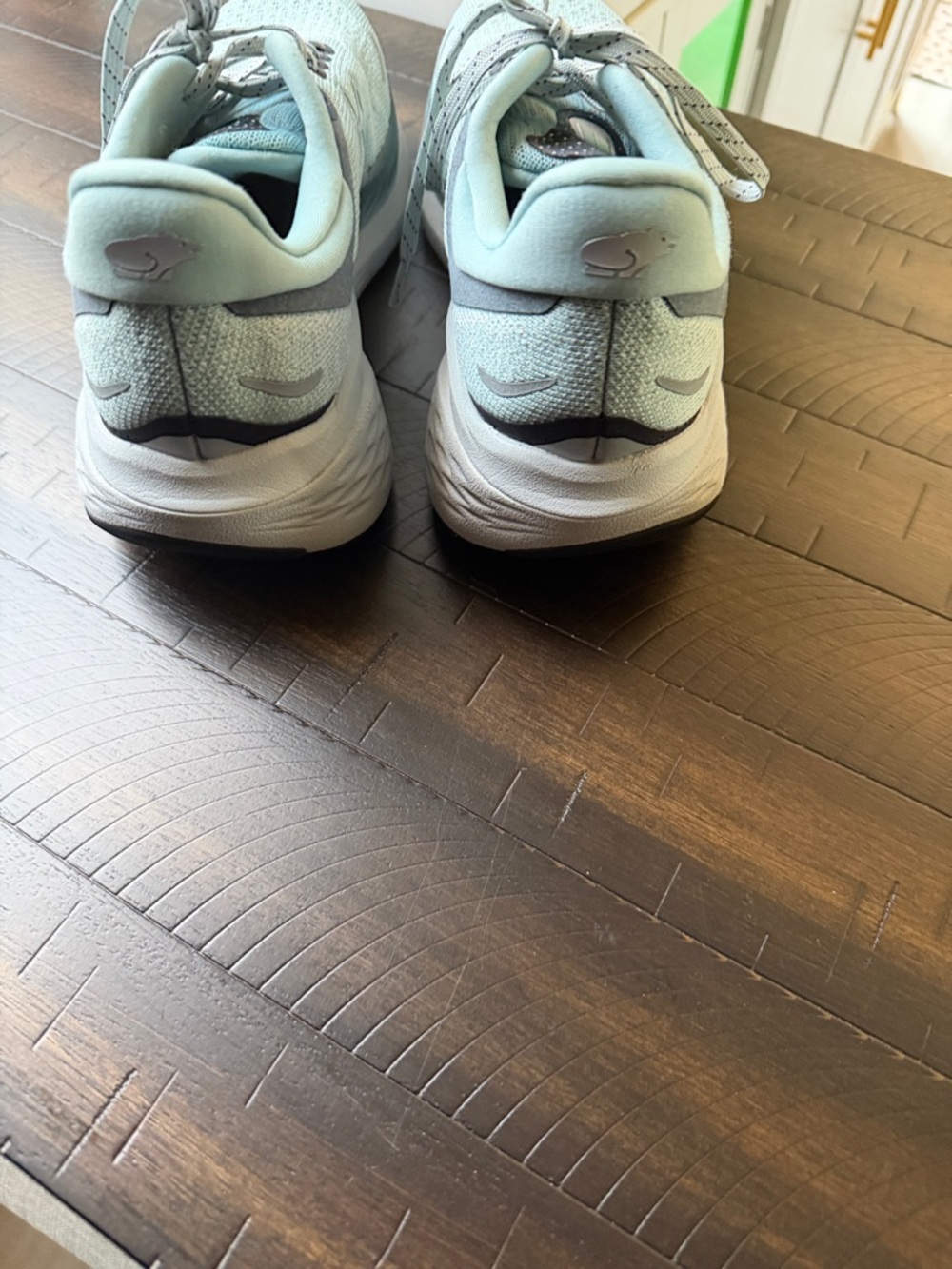 2 Pair of Lightweight Running Shoes - Neon Yellow puma and mint green Karhu run - Picture 6 of 15